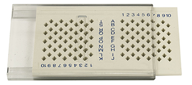 Gilder SB100 TEM Grid Ablagebox für 100 TEM Grids